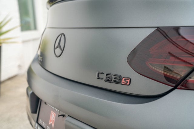 2018 Mercedes-Benz C-Class AMG® C 63 S