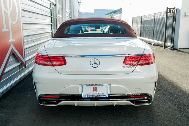 2017 Mercedes-Benz S-Class S 550 Cabriolet