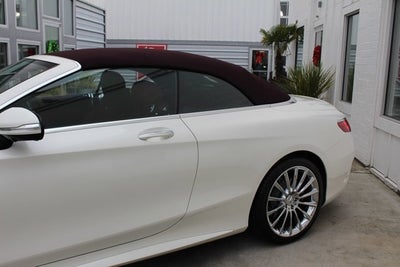 2017 Mercedes-Benz S-Class S 550 Cabriolet