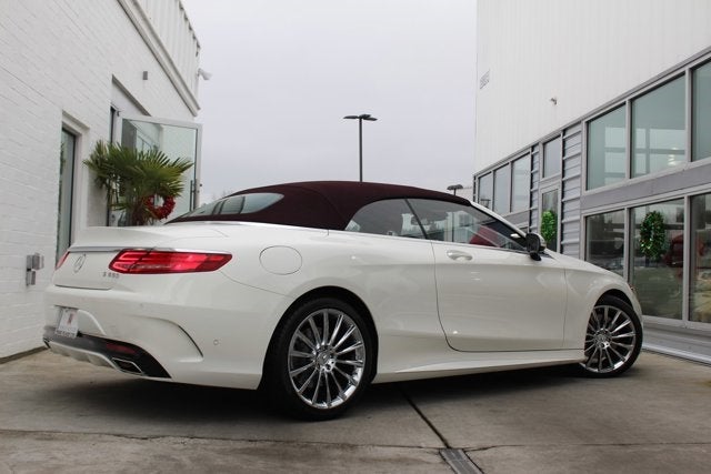2017 Mercedes-Benz S-Class S 550 Cabriolet