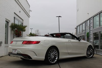 2017 Mercedes-Benz S-Class S 550 Cabriolet
