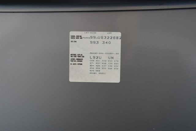 1997 Porsche 911 Carrera S 2dr Carrera S Cpe 6-Spd Manual