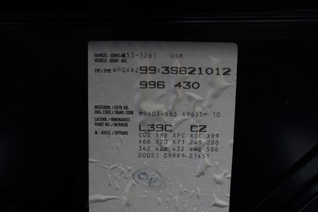 2003 Porsche 911 Carrera 4S S