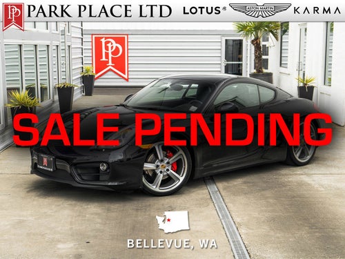 2016 Porsche Cayman Black Edition