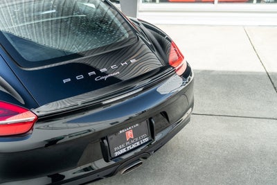 2016 Porsche Cayman Black Edition