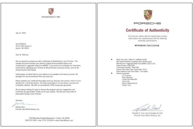 1986 Porsche 911 Carrera Widebody