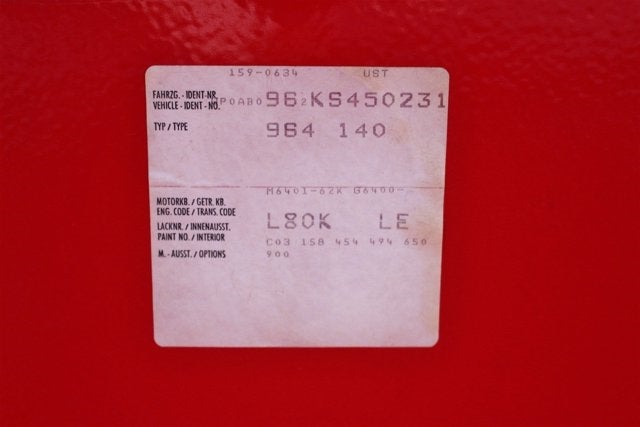 1989 Porsche 911 Carrera C4