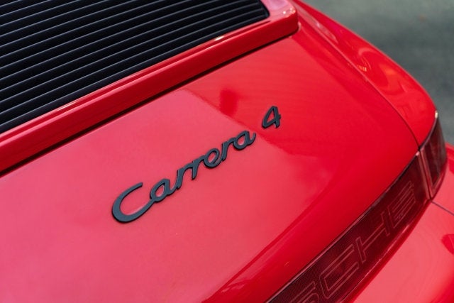 1989 Porsche 911 Carrera 4 2dr Coupe