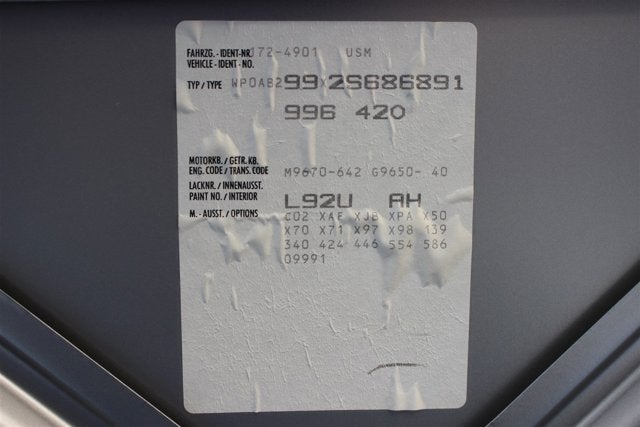 2002 Porsche 996 Turbo X50