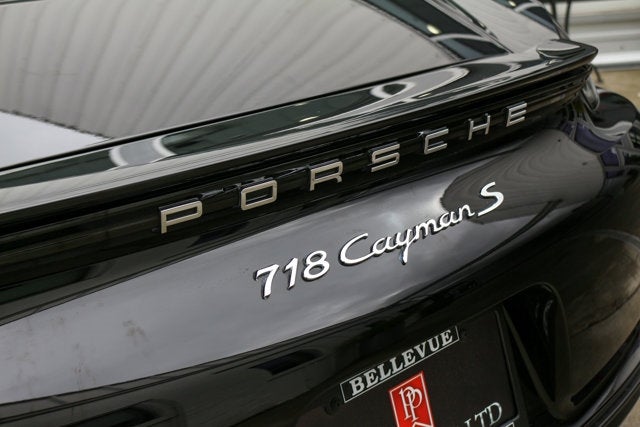 2017 Porsche 718 Cayman S