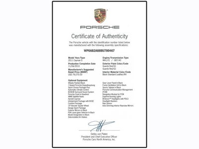 2011 Porsche Cayman S