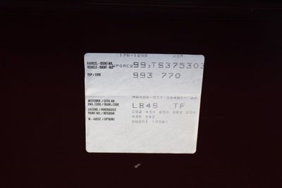 1996 Porsche 911 Turbo 2dr Carrera Turbo Cpe