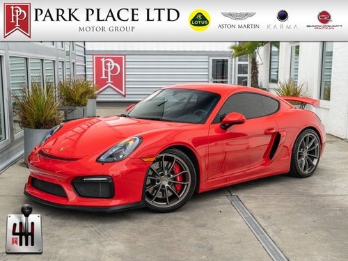 2016 Porsche Cayman GT4