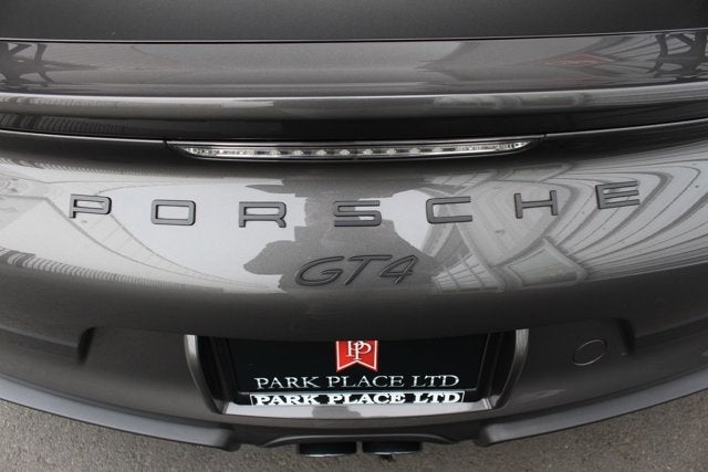 2016 Porsche Cayman GT4