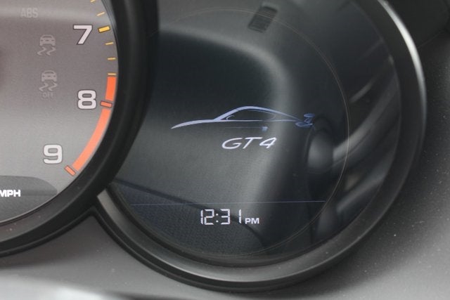 2016 Porsche Cayman GT4