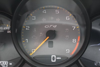 2016 Porsche Cayman GT4