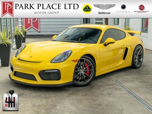 2016 Porsche Cayman GT4