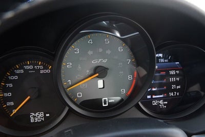 2016 Porsche Cayman GT4