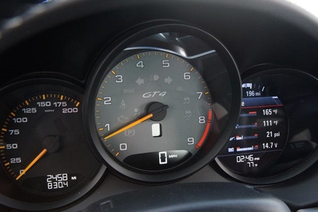 2016 Porsche Cayman GT4