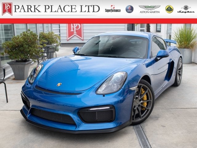 2016 Porsche Cayman GT4