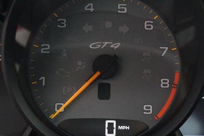 2016 Porsche Cayman GT4