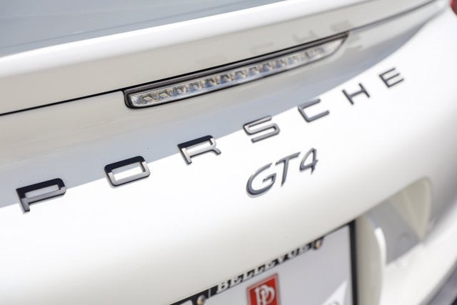 2016 Porsche Cayman GT4