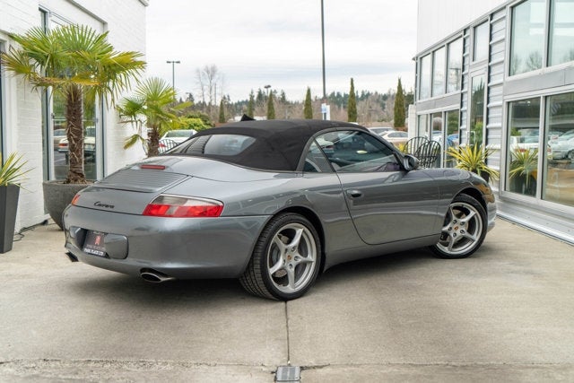 2002 Porsche 911 Carrera 2dr Carrera Cabriolet 6-Spd Manual