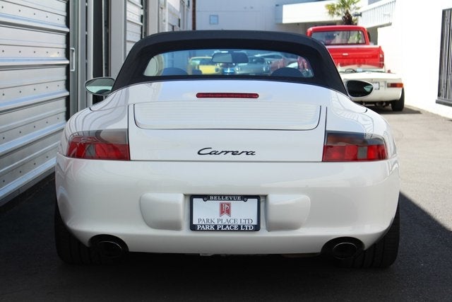2002 Porsche 911 Carrera 2dr Carrera Cabriolet 6-Spd Manual