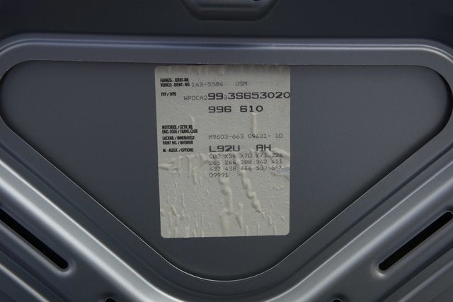 2003 Porsche 911 Carrera 4 Cabriolet