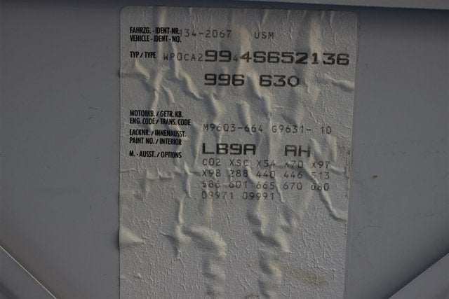 2004 Porsche 911 Carrera 4S Cabriolet