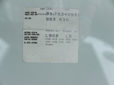 1996 Porsche 911 Carrera Cabriolet