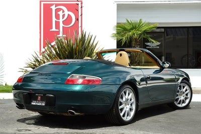 2000 Porsche 911 Carrera Cabriolet 2dr Carrera Cabriolet 6-Spd Manual
