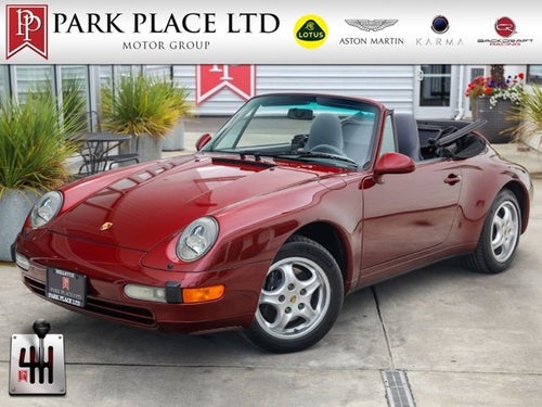 1997 Porsche 911 Carrera 2dr Carrera Cabriolet 6-Spd Manual