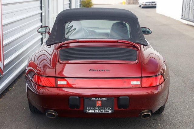 1997 Porsche 911 Carrera 2dr Carrera Cabriolet 6-Spd Manual