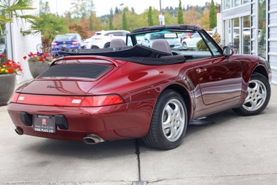 1997 Porsche 911 Carrera 2dr Carrera Cabriolet 6-Spd Manual