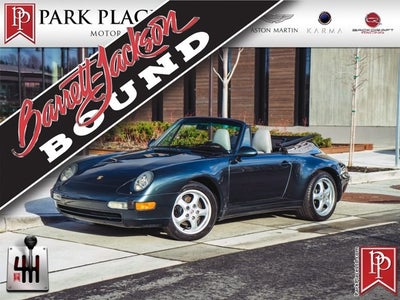 1995 Porsche 911 Carrera 2dr Cabriolet Carrera 6-Spd Manual