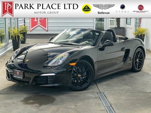 2016 Porsche Boxster Black Edition