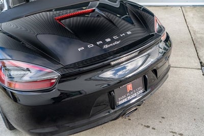 2016 Porsche Boxster Black Edition