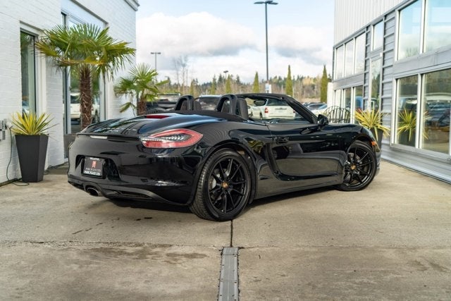 2016 Porsche Boxster Black Edition