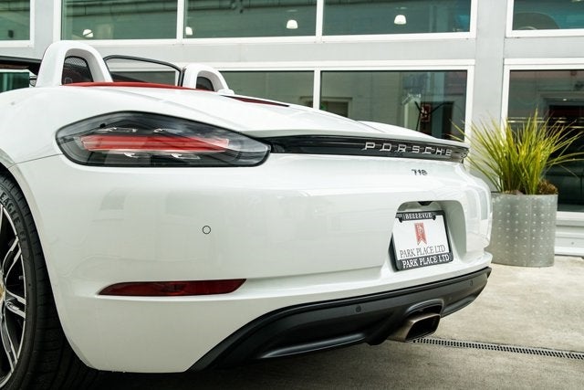 2017 Porsche Boxster 718