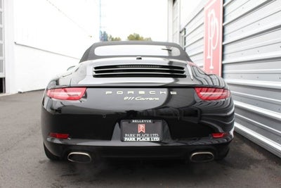 2013 Porsche 911 Carrera Cabriolet