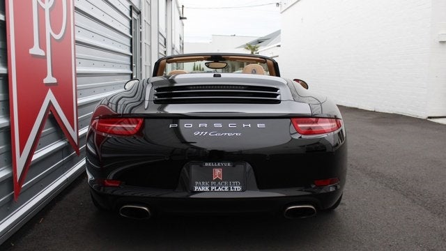 2013 Porsche 911 Carrera Cabriolet
