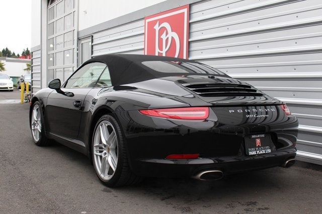 2013 Porsche 911 Carrera Cabriolet