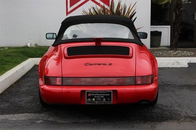 1990 Porsche 911 Carrera Cabriolet