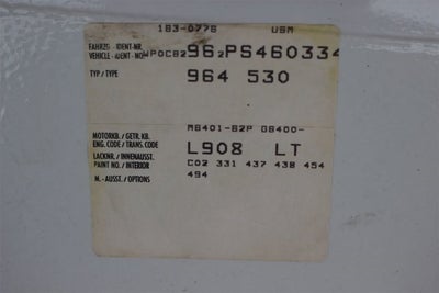 1993 Porsche 911 Carrera 4 Cabriolet