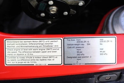 1992 Porsche 911 Carrera Cabriolet