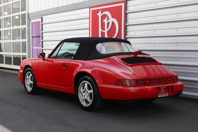 1992 Porsche 911 Carrera Cabriolet