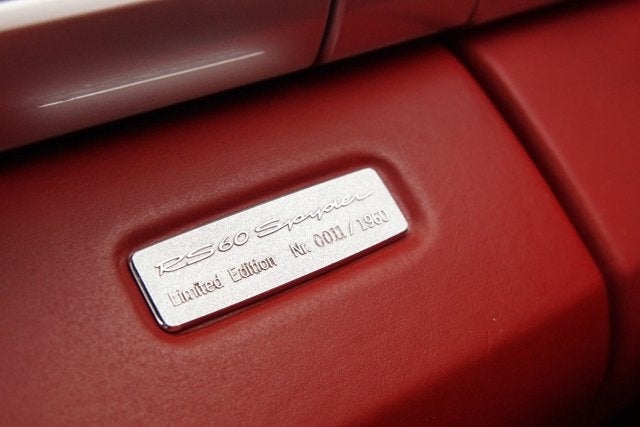 2008 Porsche Boxster RS 60 Spyder