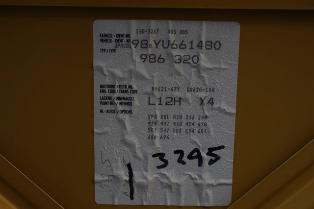 2000 Porsche Boxster S