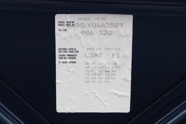 2000 Porsche Boxster S